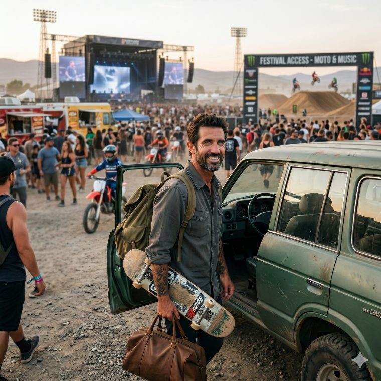 Licensed creation, festival access, moto & music